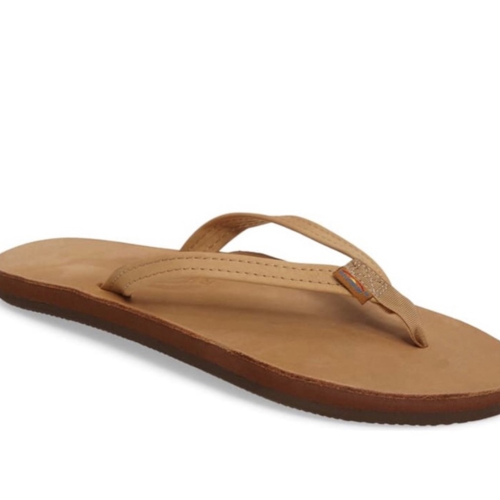 Rainbow Leather Sandals